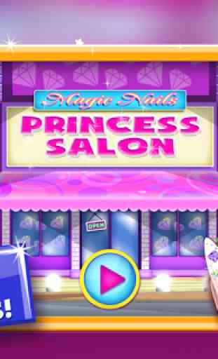 Princess Salon Magic Nail Game 1