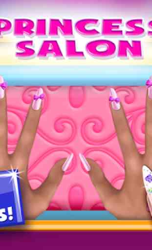 Princess Salon Magic Nail Game 3