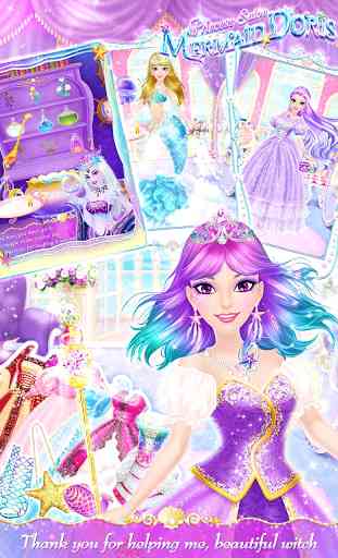 Princess Salon: Mermaid Doris 4