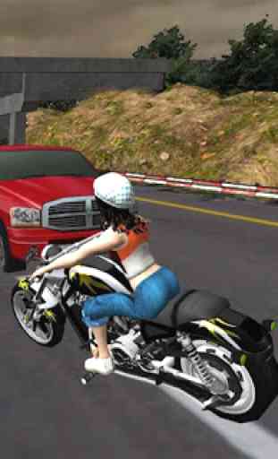 Racing Girl 3D 2