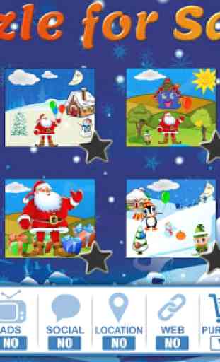 Santa Puzzle: Christmas Games 3