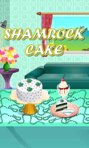 Shamrock Cake 3