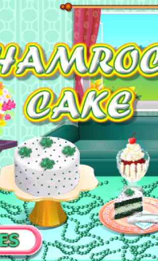 Shamrock Cake 4