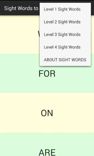 Sight Words to Help Kids Read 4