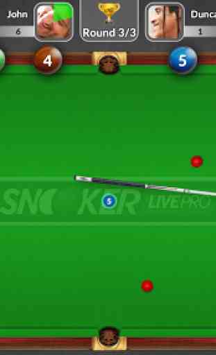 Snooker Live Pro & Six-red 3
