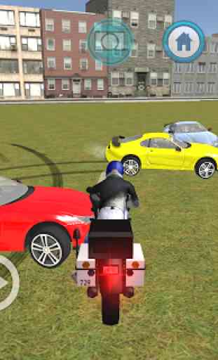 Stunt Police Motorbike 3D 4