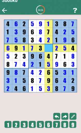 Sudoku puzzle game for free 1