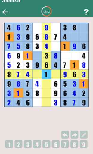 Sudoku puzzle game for free 3