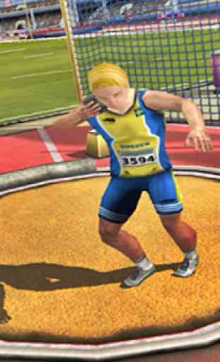 Summer Sports Athlete Game 3D 1