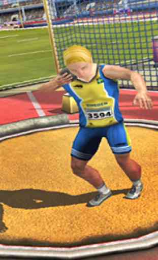 Summer Sports Athlete Game 3D 3