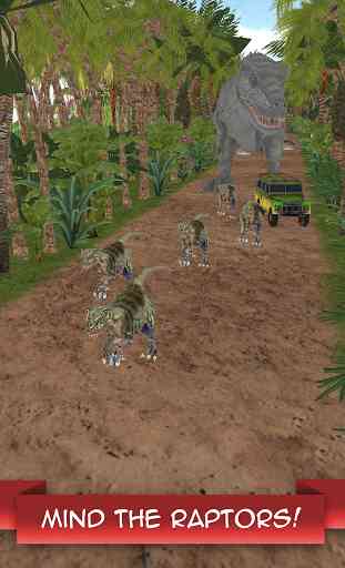T-Rex Jurassic Escape Park 3