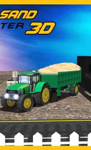 Tractor Sand Transporter 3D 1