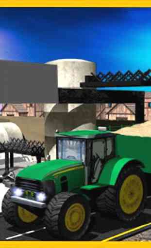 Tractor Sand Transporter 3D 3