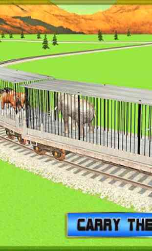 Transport Train: Zoo Animals 2