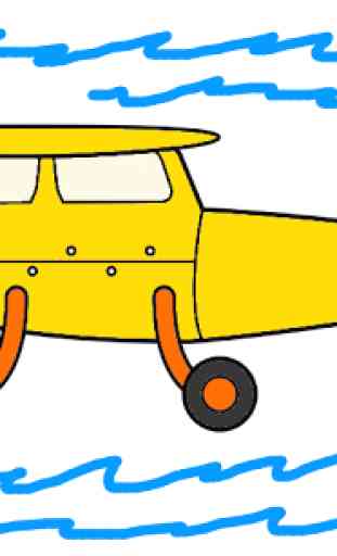 Vehicles and Cars Coloring Kid 3