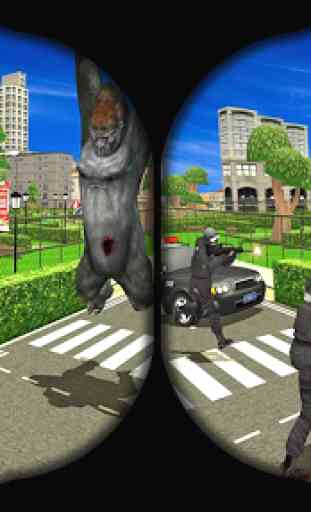 VR Angry Gorilla Rampage 3D 2