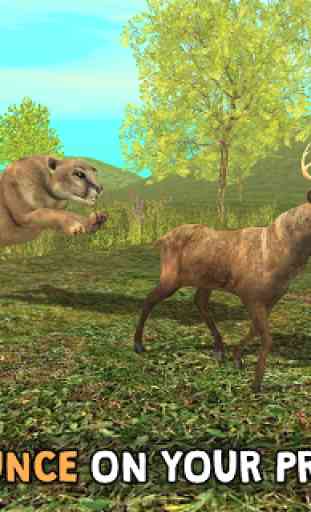 Wild Cougar Sim 3D image 3