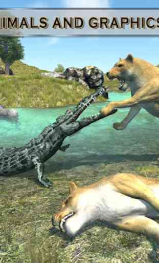 Wild Crocodile Attack Sim 1