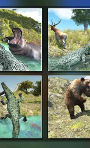 Wild Crocodile Attack Sim 2