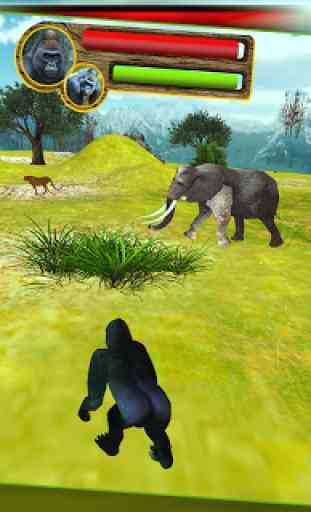 Wild Jungle Gorilla Simulator 2