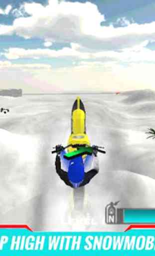 Winter Snowmobile 3D Simulator 2