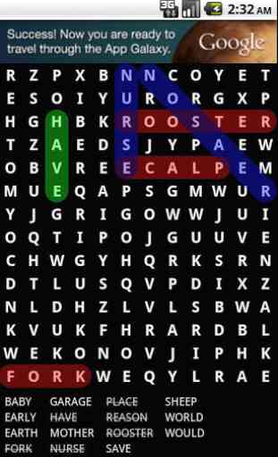 Word Search For Kids 2