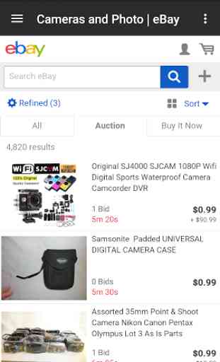 1$ auctions on Ebay USA 2