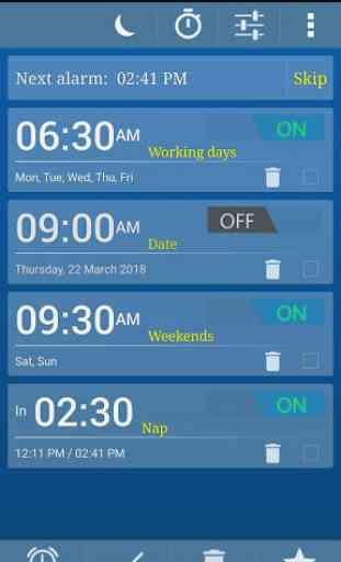 Alarm Clock + Timers/Stopwatch 1