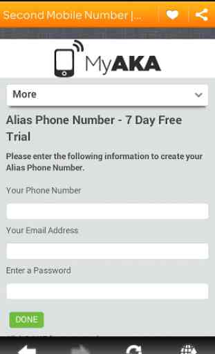 Alias Phone Number 3