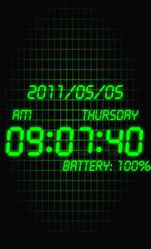Battery Clock β 1