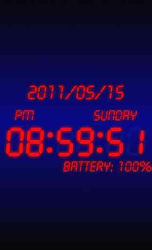 Battery Clock β 3