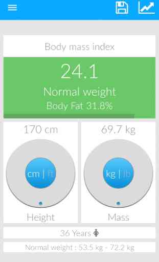 BMI - Weight Tracker 1