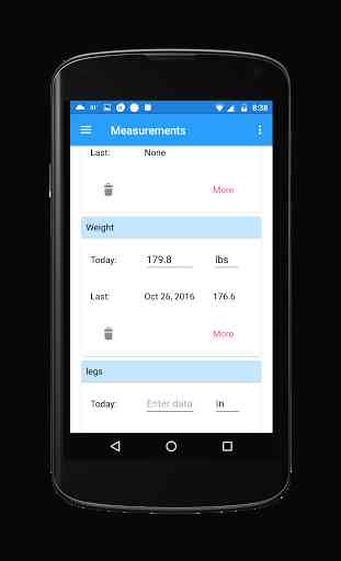 Body Measurement Tracker 1
