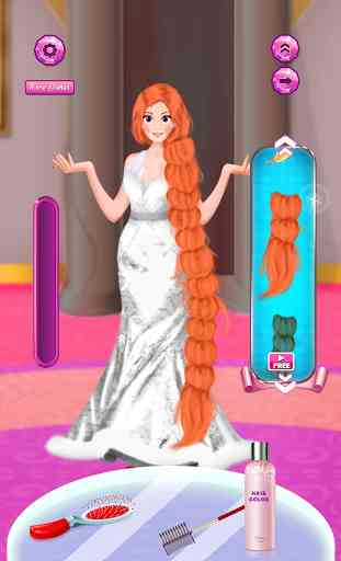 Braided Hair Salon Girl Game 1