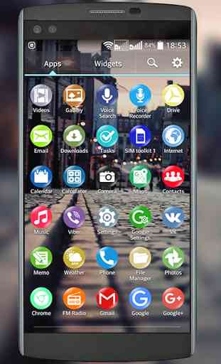Bubble Theme For LG Home 2