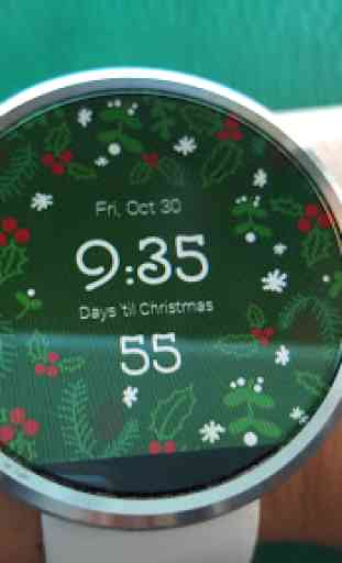 Christmas Countdown Watch Face 2