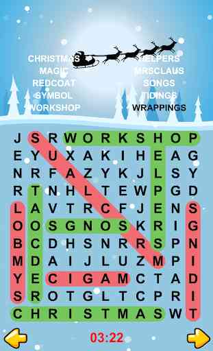 Christmas Word Search Puzzles 2