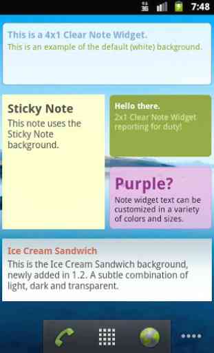 Clear Note Widget Sticky Notes 3