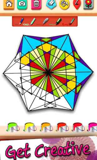 Coloring Pages–Geometry Design 2