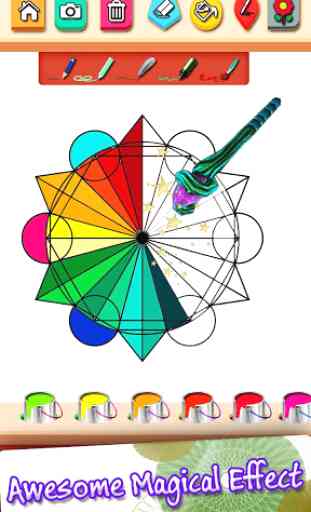 Coloring Pages–Geometry Design 4