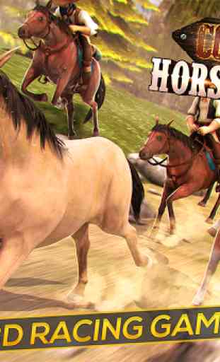 Cowboys Horse Racing Field 1
