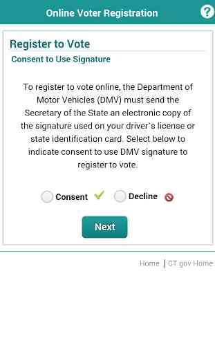 CT Voter Registration 3