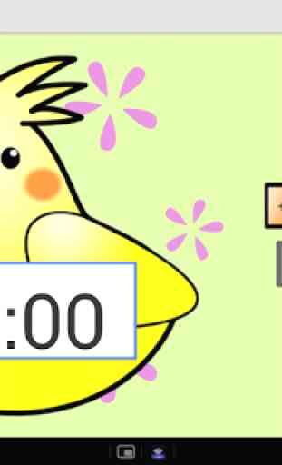Cute timer app : Parrot Timer 3