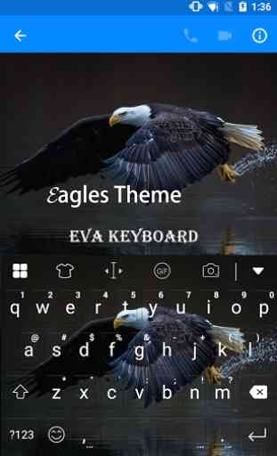 Eagle Theme for Emoji Keyboard 3