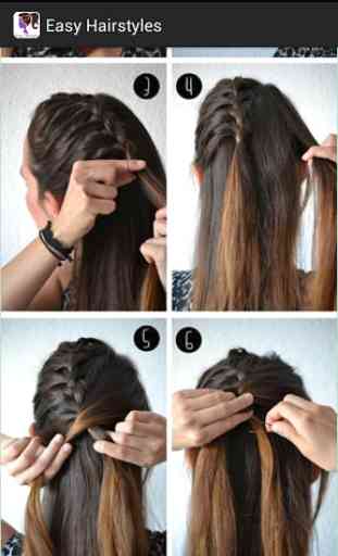 Easy Hairstyles(Step by Step) 2