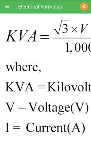 Electrical Formulas 4