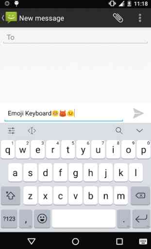 Emoji Keyboard - OS9 White 2