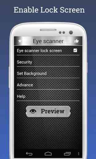 Eye Scanner Lock Screen Prank 3