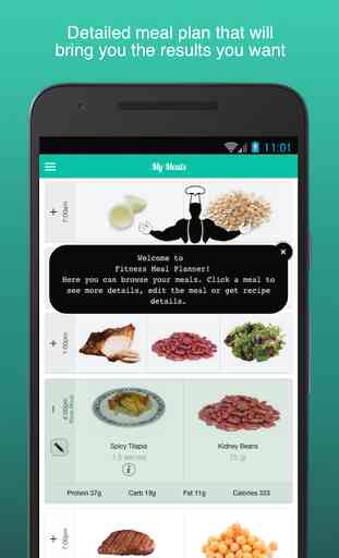 Fitness Meal Planner - Essence 1