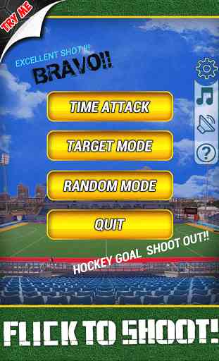 Flick Hockey Shootouts 3D 3